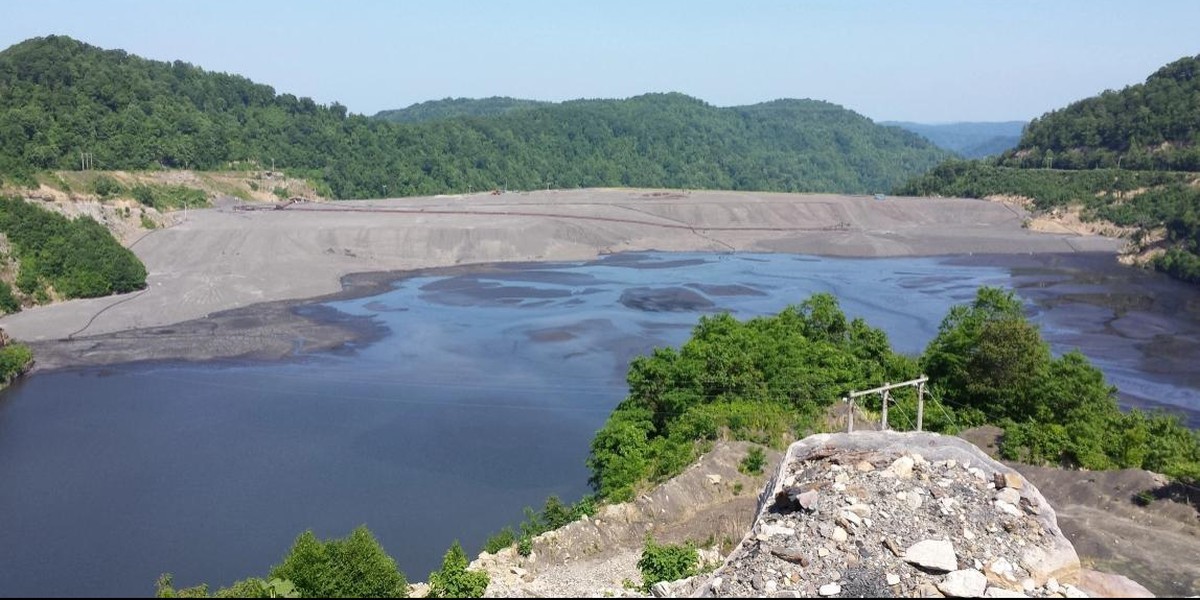 Here’s What 7.8 Billion Gallons of Toxic Coal Sludge Looks Like