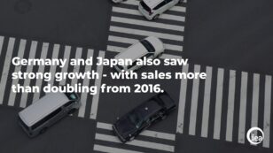 Electric Vehicle Sales More Than Doubled in 2017