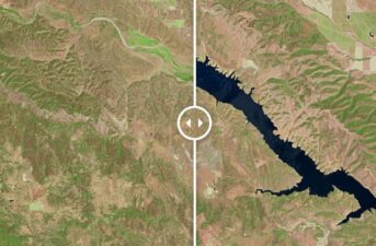 10 Satellite Images Show How California’s Reservoirs Are Drying Up