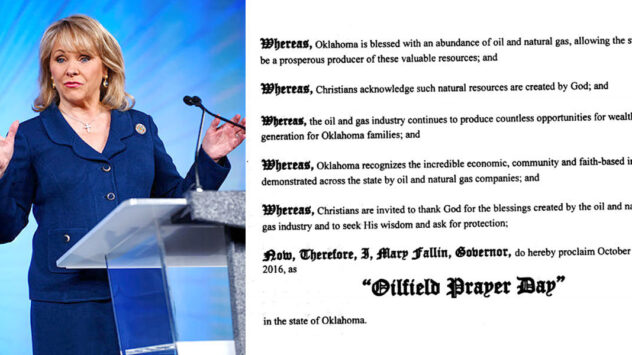 Oklahoma Governor Wants You to Pray for the Oil Industry (No Joke)