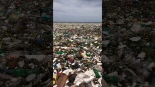 Shocking Wave of Plastics Washes Ashore in Dominican Republic
