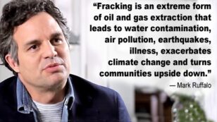 Mark Ruffalo: There’s No Fracking That Can Be Done Safely