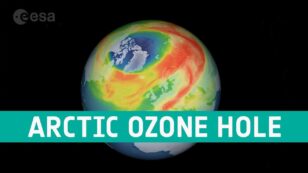 Record Ozone Hole Forms Over Arctic