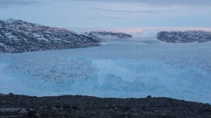 Scientists Capture Striking Footage of a 4 Mile Iceberg Breaking Away From Greenland Glacier