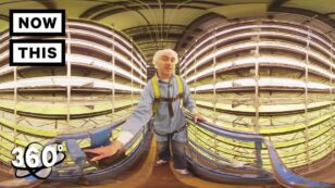 Tour the World’s Largest Indoor Vertical Farm