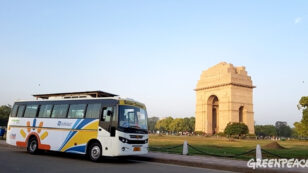 Find Out How This Bus Is Helping Ignite the Solar Revolution in New Delhi