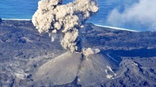 Volcano Grows New Island Off Japanese Coast