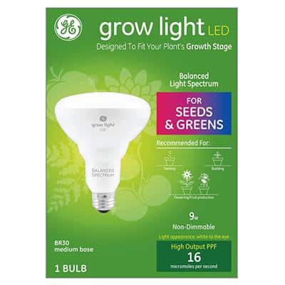 GE LED Grow Lights for Indoor Plants