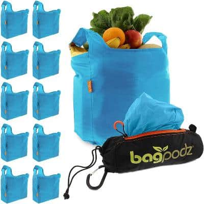 Shopping Produce Bags Medium Reusable Grocery Bags Details about   Organic RealBar 
