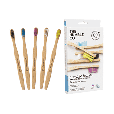 The Humble Co. Biodegradable Bamboo Toothbrush