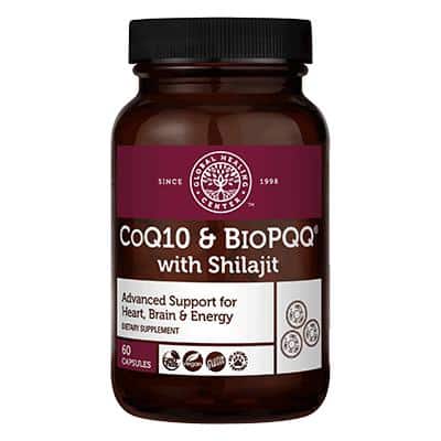 Global Healing CoQ10 & BioPQQ with Shilajit