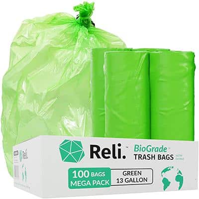 Reli. BioGrade 13 Gallon Trash Bags