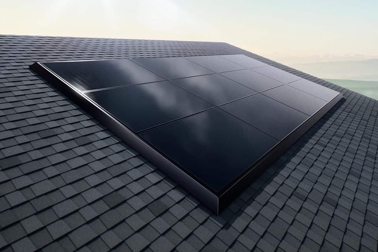 Tesla solar panel