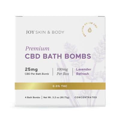 Joy Organics CBD Bath Bombs