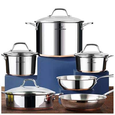 HomiChef Nickel-Free Stainless-Steel Cookware
