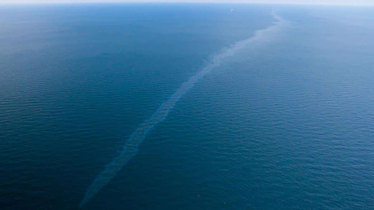 ​The Taylor oil spill photographed on Sept. 10, 2012.