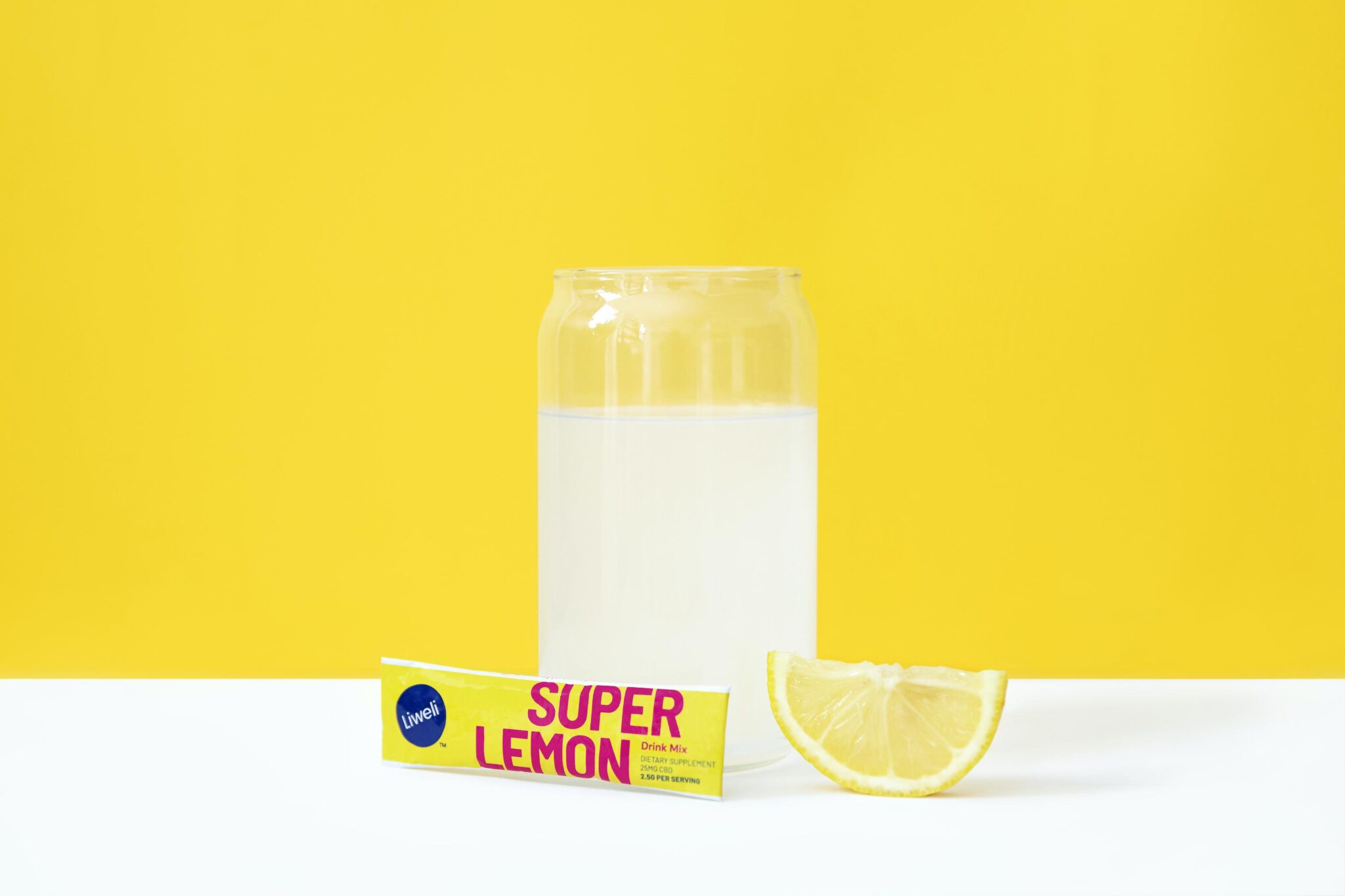 Liweli Super Lemon CBD Drink Mix