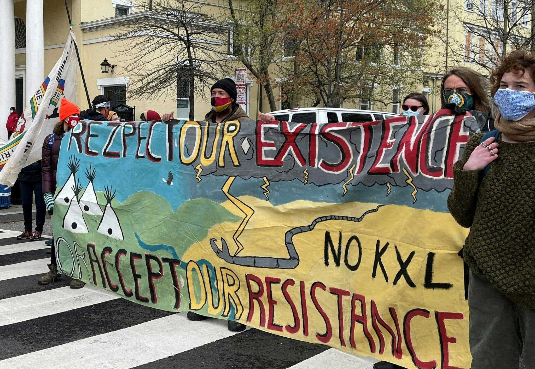 pipeline protest