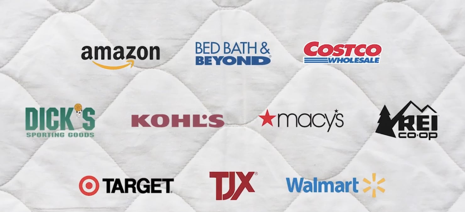 Retailers whose products were found to contain PFAS.