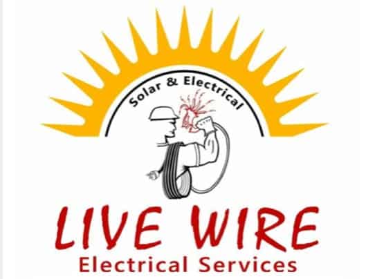 Logo for Live Wire Solar & Electric