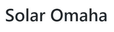Logo for Solar Omaha