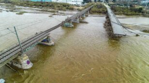 Spain’s Oldest Train Line Crumbling Into Sea Due to Climate-Fueled Erosion