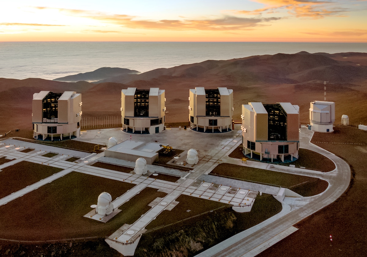 The Very Large Telescope in Paranal, Chile
