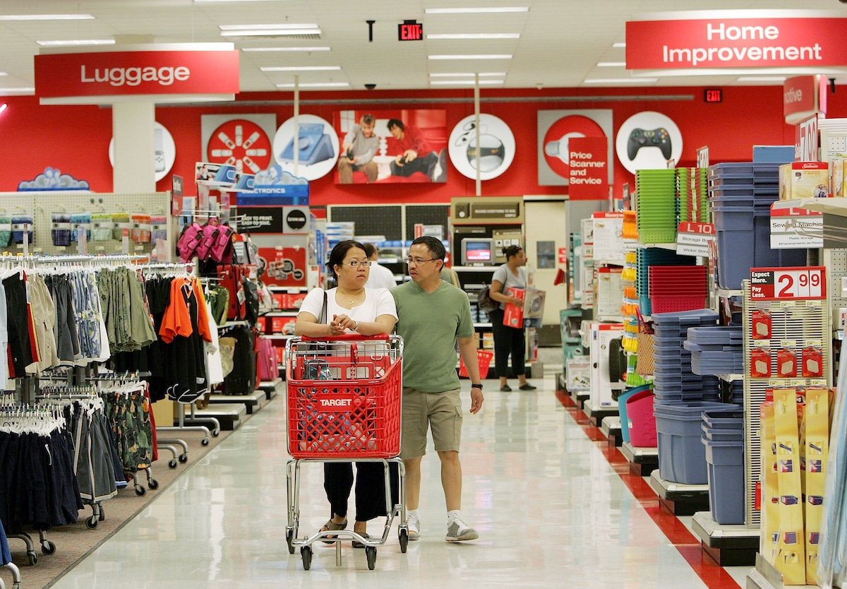 A Target store in California