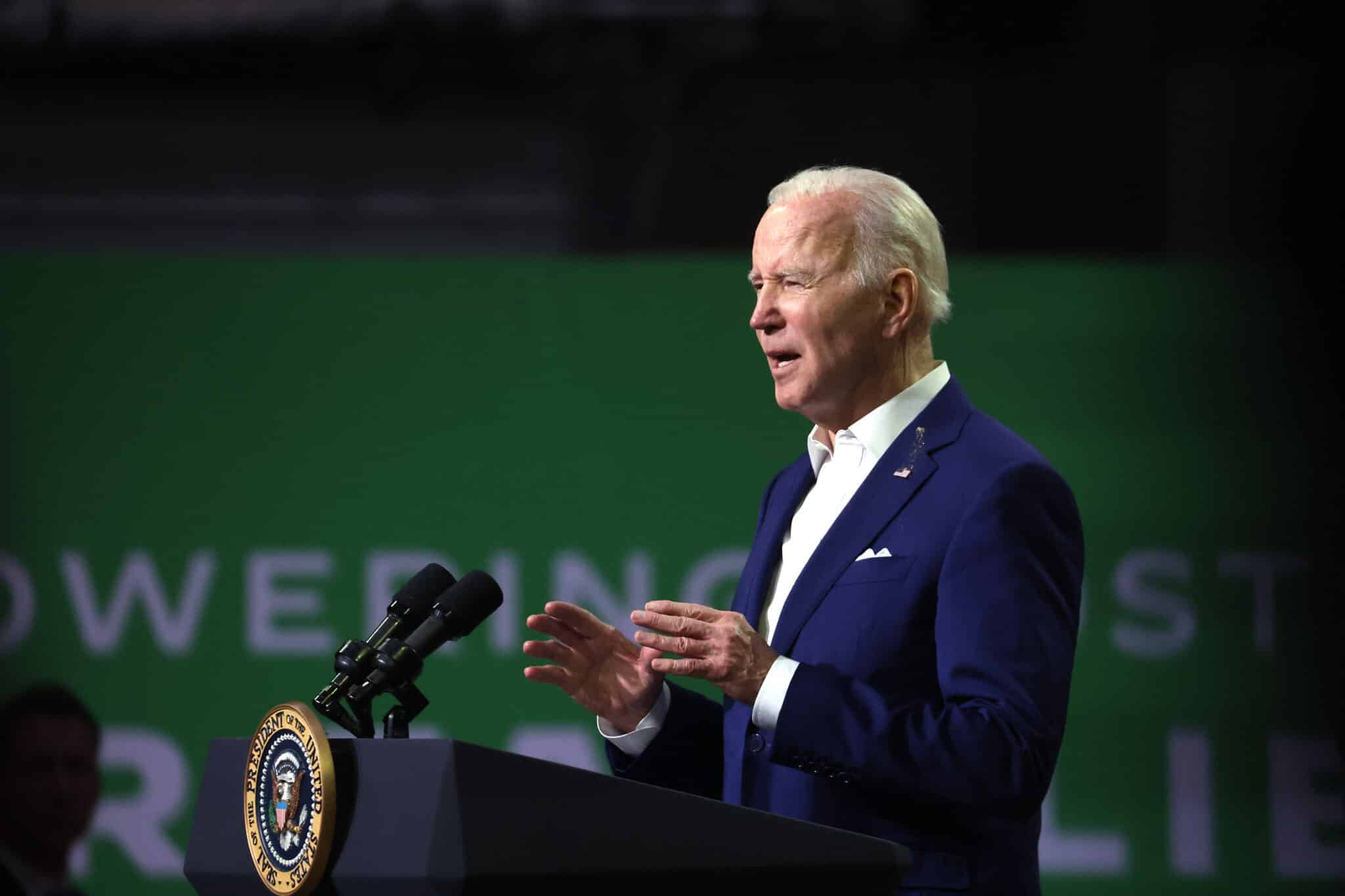 President Biden Delivers Remarks On Lowering Costs For Families In Iowa