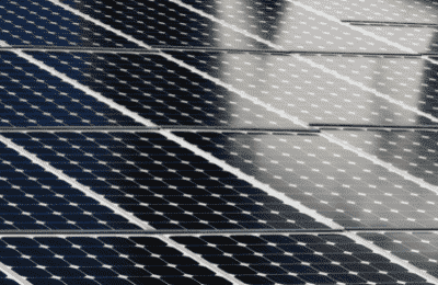close up shot of black solar panels
