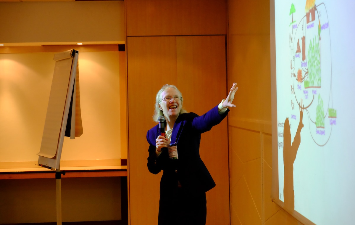 Climate scientist Dr. Cynthia Rosenzweig