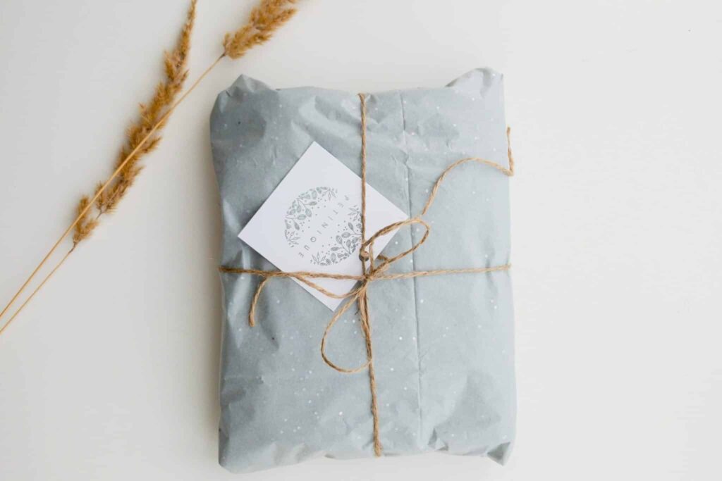 Easy Eco Tips - Most wrapping paper plastic-based to make it more