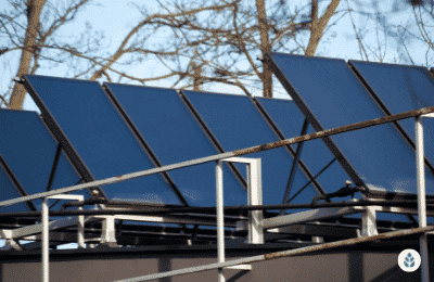 solar panels installed on a house roof