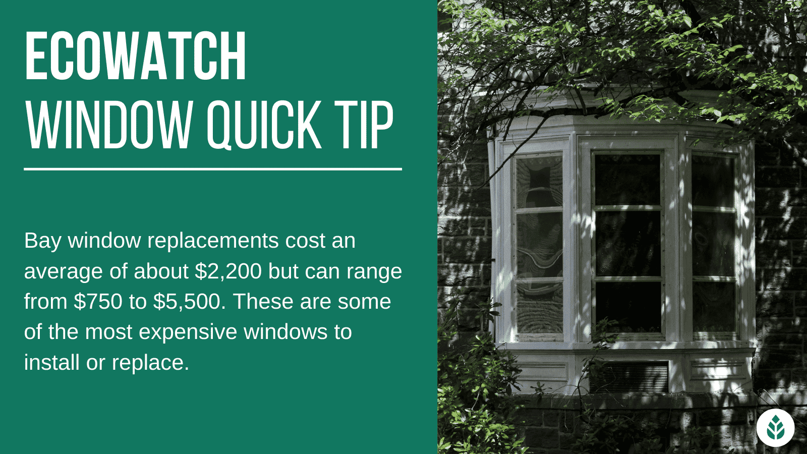 bay window replacement cost facts