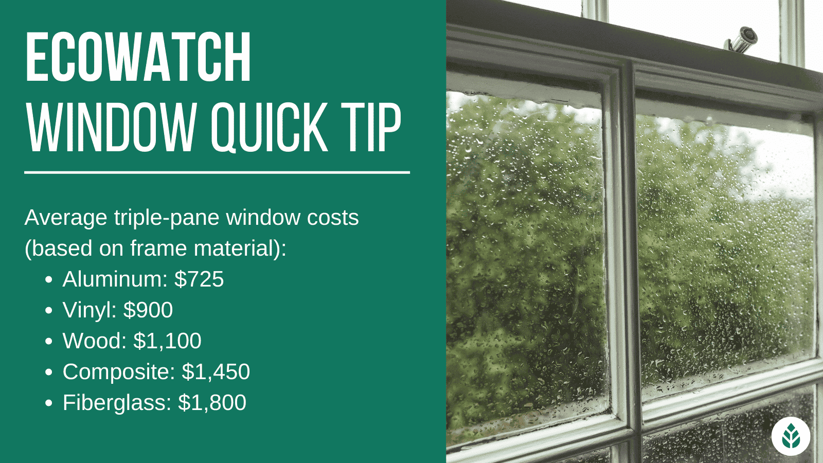 triple-pane window costs tip