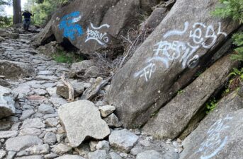 More Than 30 Yosemite Sites Vandalized With Spray Paint