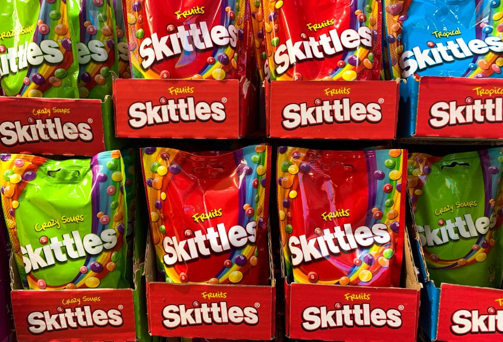 Taste the Toxins: Lawsuit Claims Skittles ‘Unfit for Human Consumption’ GettyImages-1235762709