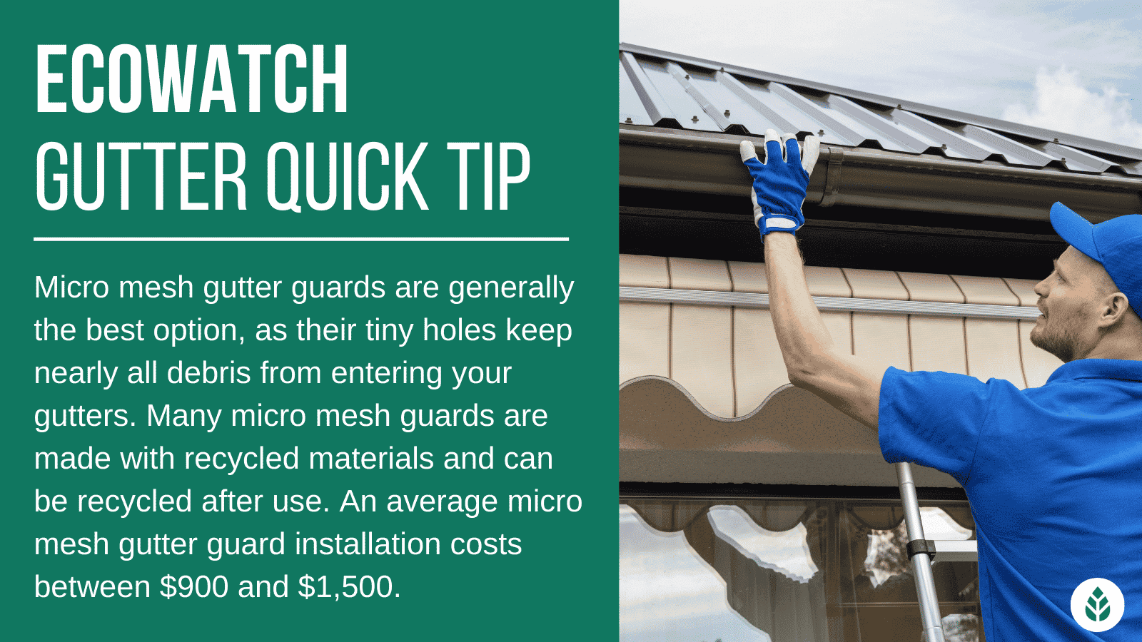gutter guard installation cost quick tip