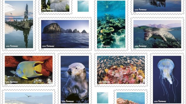 New Postage Stamps Celebrate 50th Anniversary of National Marine Sanctuaries System, Biodiversity