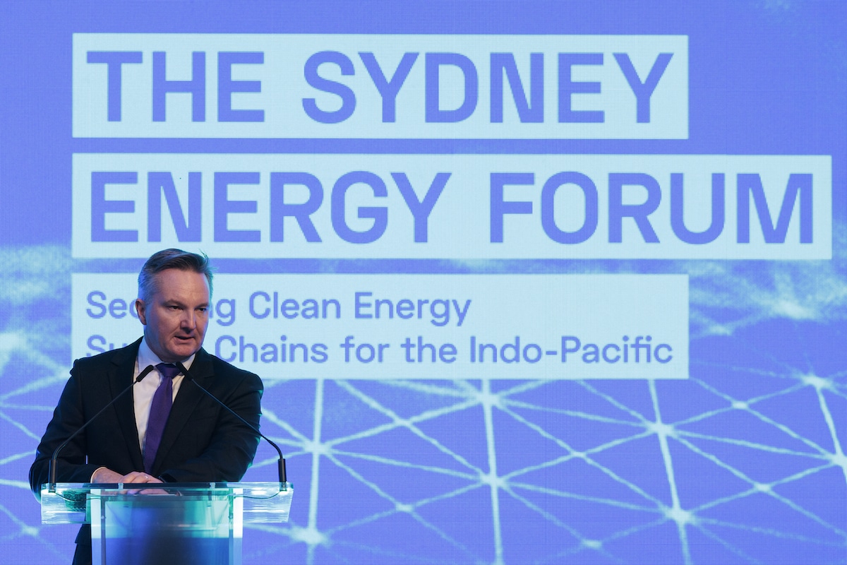 Australian Minister for Climate Change and Energy Chris Bowen