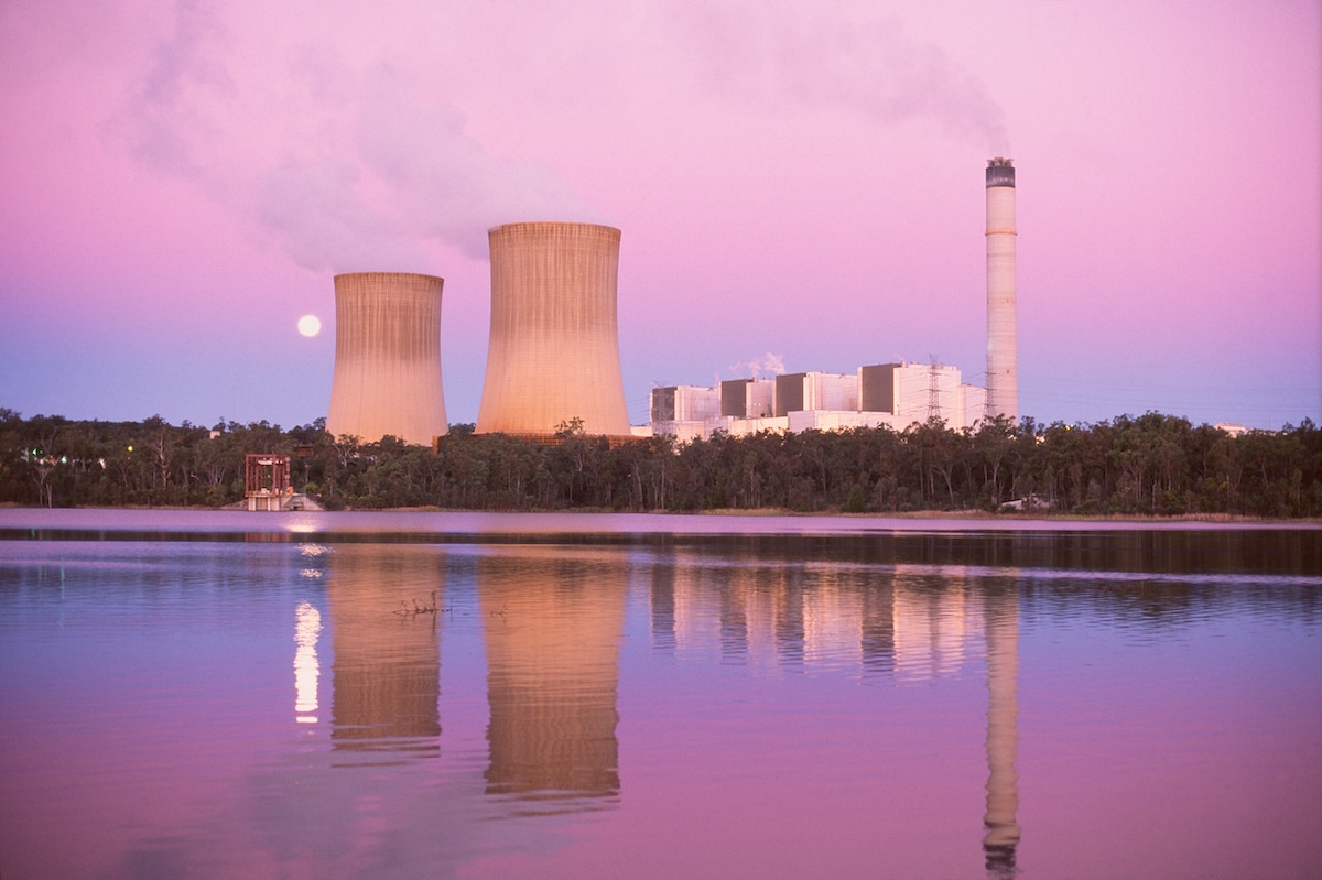 A coal-fired plant in Queensland, Australia