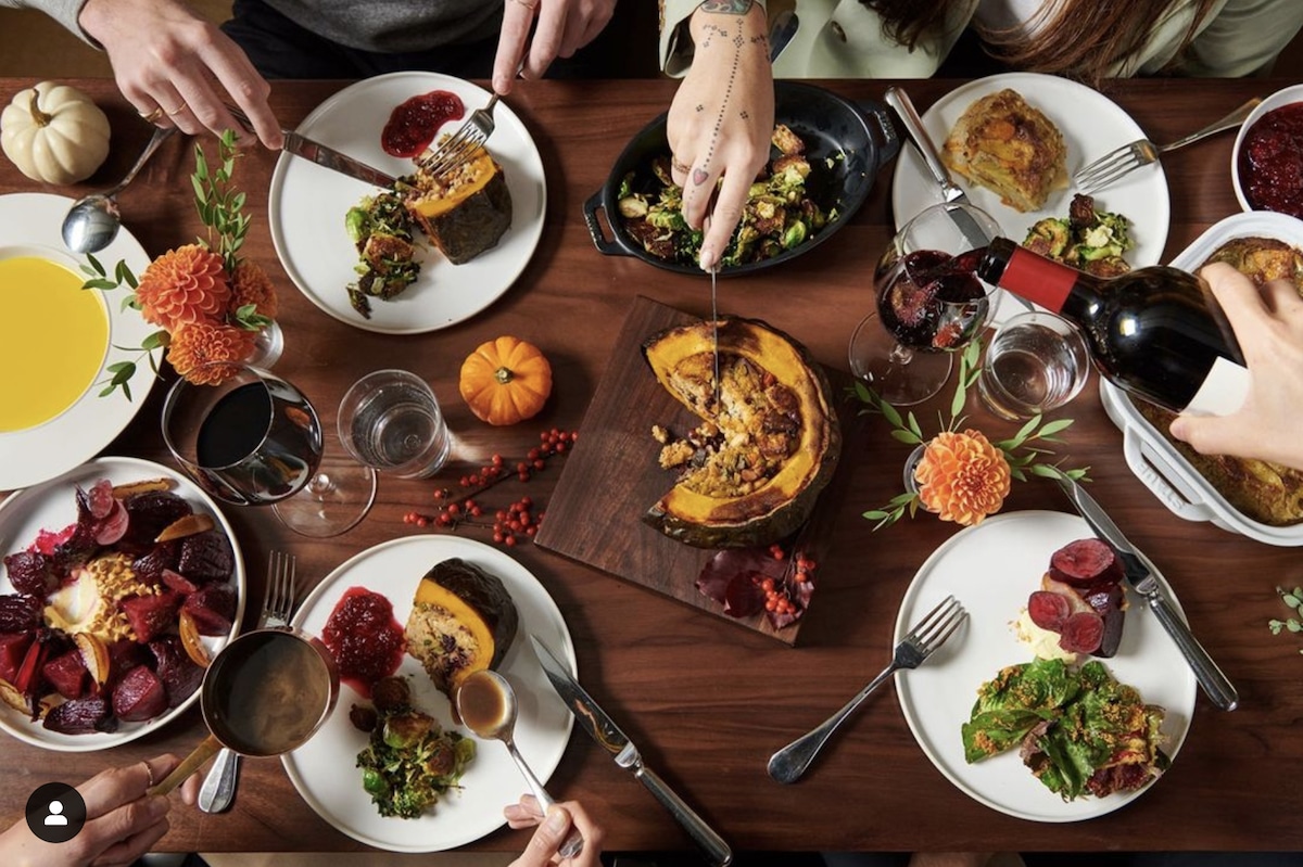 Eleven Madison Park's plant-based Thanksgiving feast