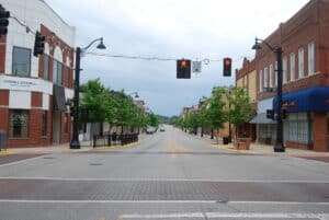View of Main Street in Belleville
