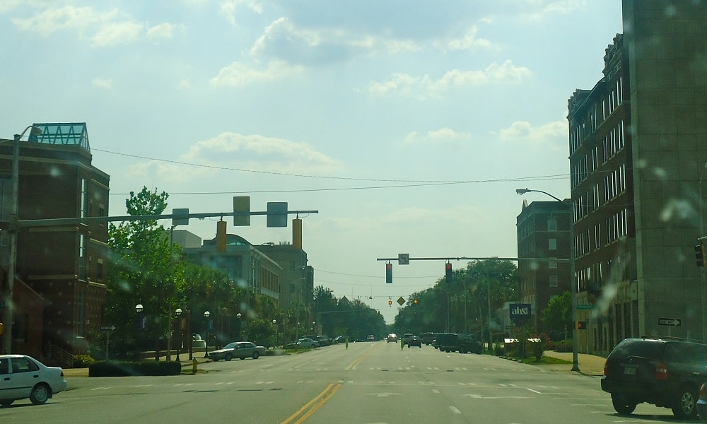 Street view in downtown Albany, GA