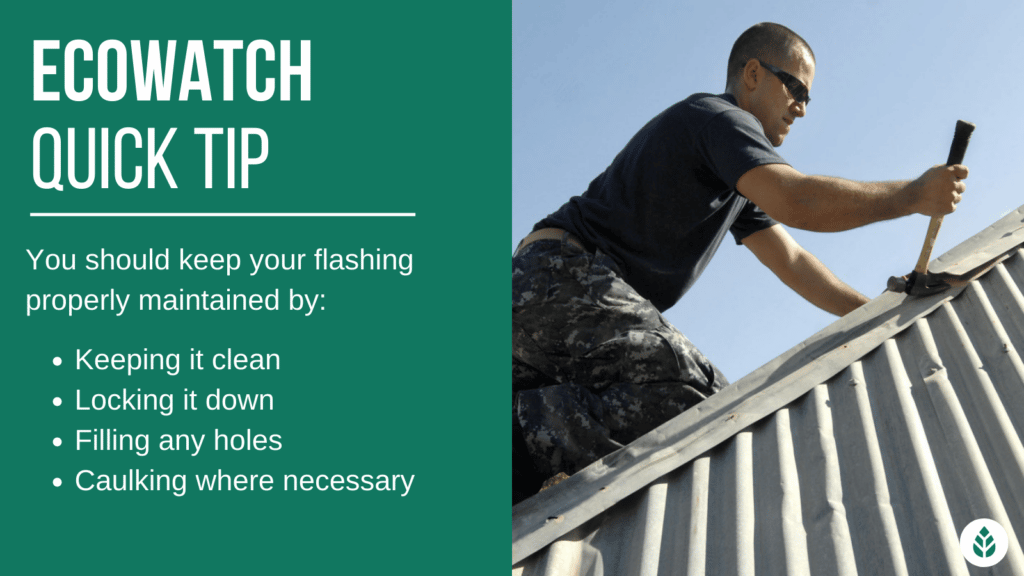EcoWatch Flashing Maintenance Tips