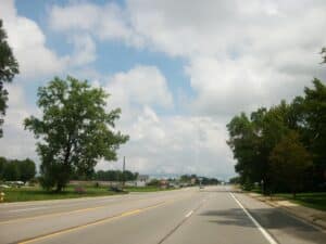MI State Rte 29 leading into Chesterfield Township