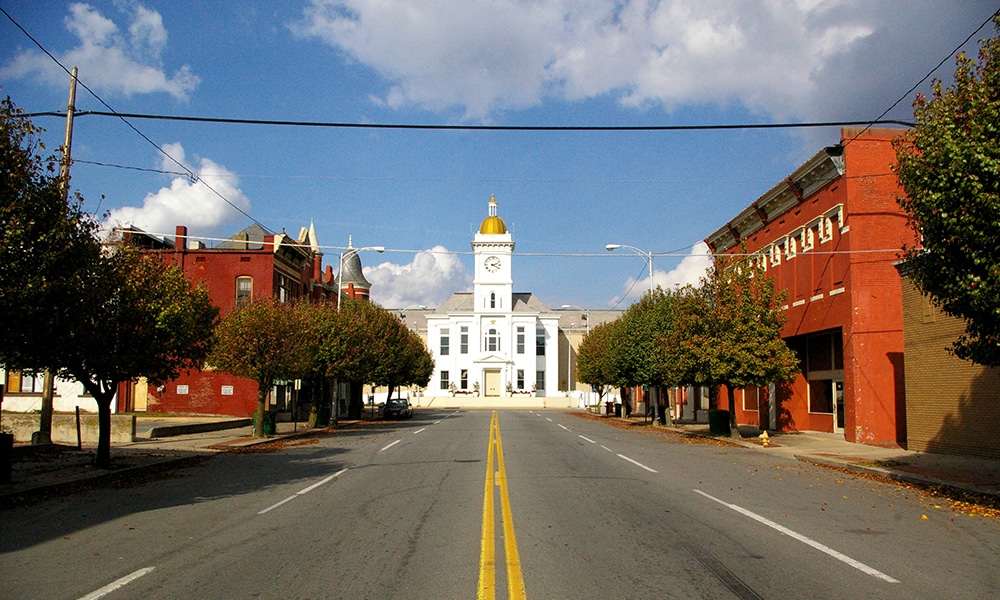 Main Street in Pine Bluff, AR