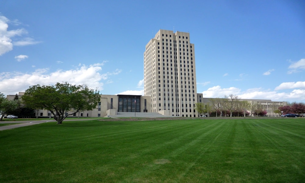 ND State Capitol Building in Bismarck