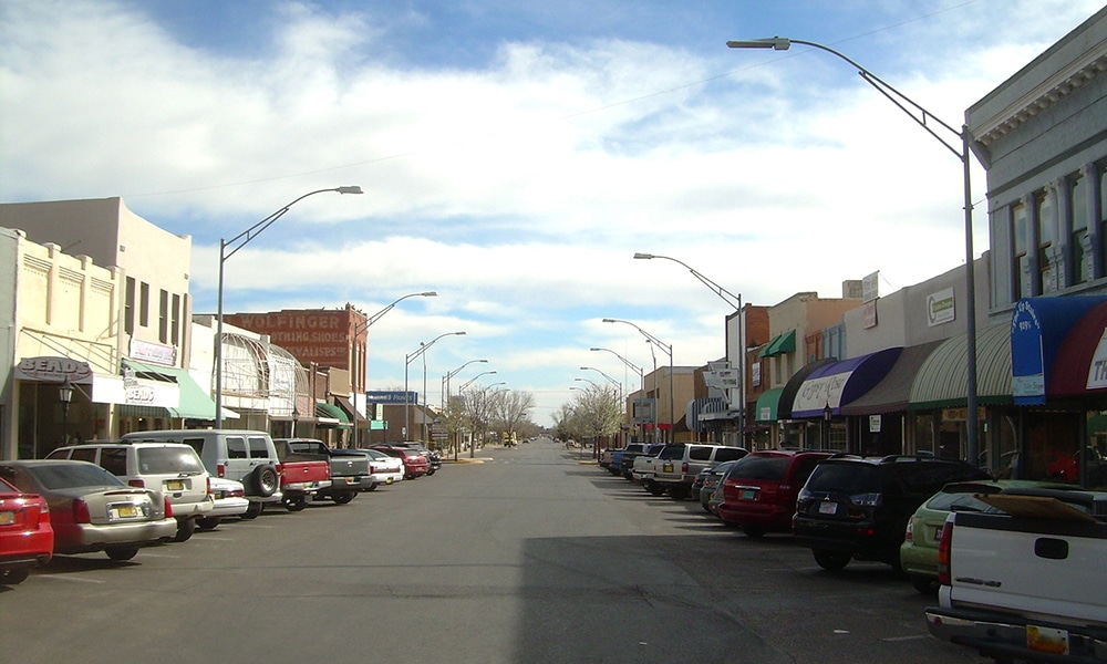 Street view in Alamogordo, NM
