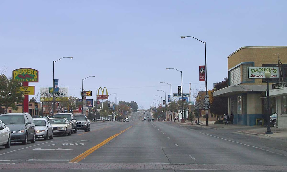 Street view in Roswell, NM